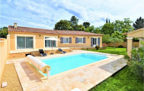 Stunning home in Mornas with Outdoor swimming pool, WiFi and 4 Bedrooms